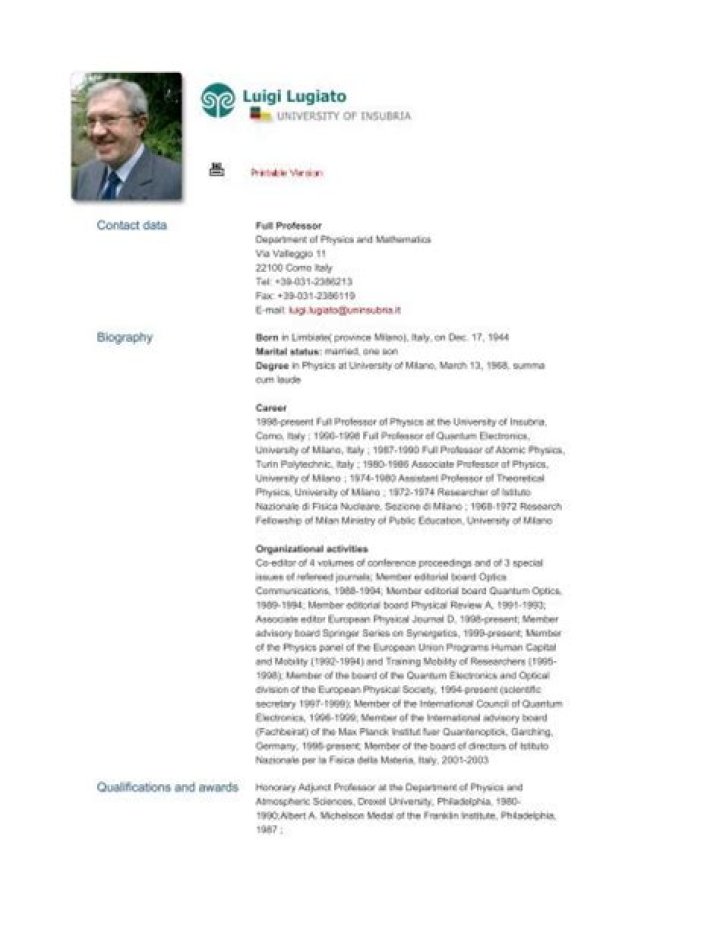 Luigi Lugiato